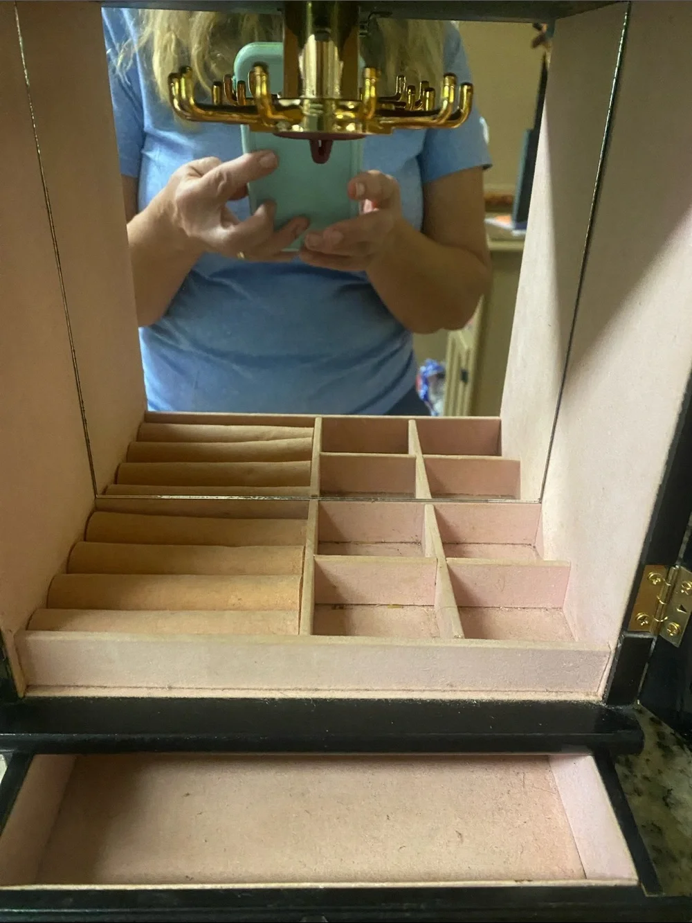 80s retro jewelry box